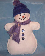 Learn to Sew Snowman- printable pattern and instructions